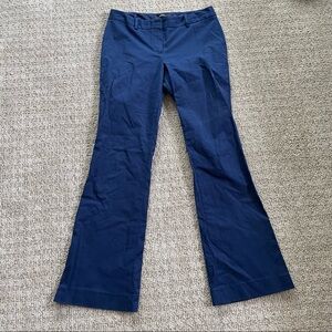 Tahari Navy Flare Pants